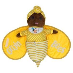 Orijin Bees -  Nu'Bees Plush Baby Dolls - Yellow Soft Yellow